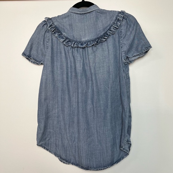 Stetson Blouse with Ruffle and Bow size Small - Picture 5 of 7